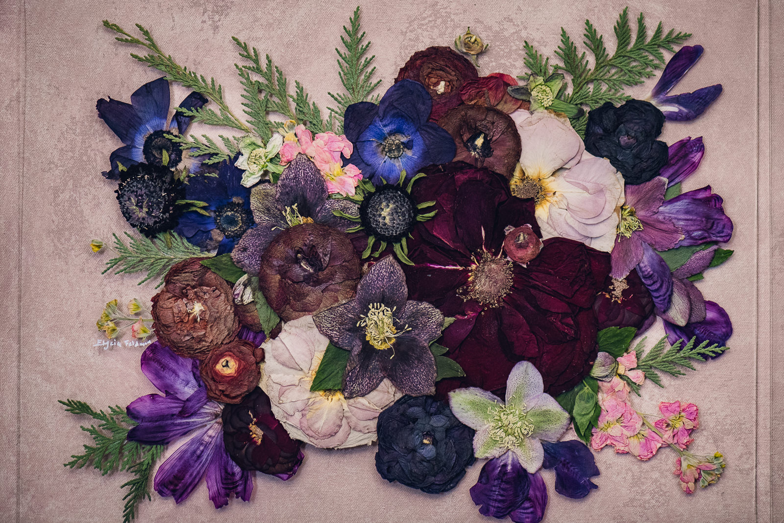 Bouquet Preservation Art
