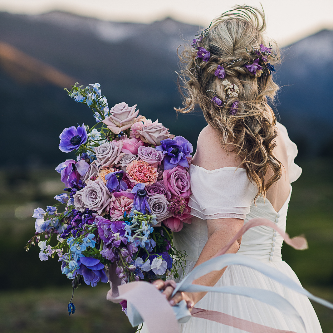 Colorado Elopement Flowers & Modern Bouquet Preservation 
