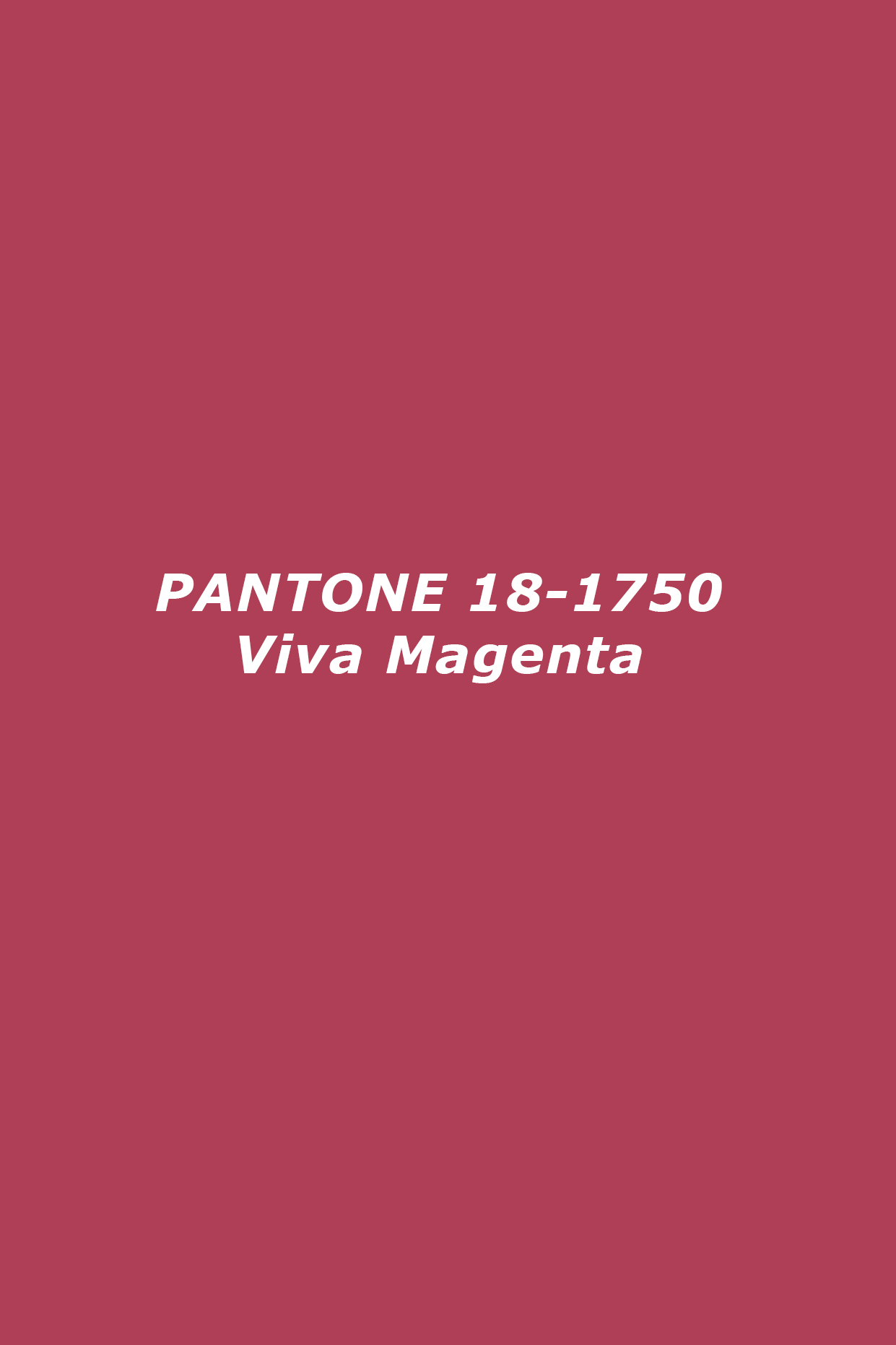 2023 pantone of the year viva magenta swatch